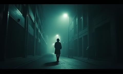 Still from short film Echoes in the City